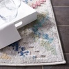 image:imageSAFAVIEH Washable Rug Outdoor Cabana Collection  67 Square Red amp Blue Multi NonShedding amp Easy to Clean Ideal for Patio Backyard Mudroom CBN571PRed Blue Multi