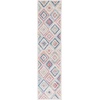 image:imageSAFAVIEH Washable Rug Outdoor Cabana Collection  67 Square Red amp Blue Multi NonShedding amp Easy to Clean Ideal for Patio Backyard Mudroom CBN571PRed Blue Multi