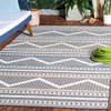 image:imageSAFAVIEH Washable Rug Outdoor Cabana Collection  8 x 10 Black amp Ivory NonShedding amp Easy to Clean Ideal for Patio Backyard Mudroom CBN414ZBlackIvory