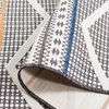 image:imageSAFAVIEH Washable Rug Outdoor Cabana Collection  8 x 10 Black amp Ivory NonShedding amp Easy to Clean Ideal for Patio Backyard Mudroom CBN414ZBlackIvory