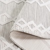 image:imageSAFAVIEH Washable Rug Outdoor Cabana Collection  8 x 10 Grey amp Ivory NonShedding amp Easy to Clean Ideal for Patio Backyard Mudroom CBN412FGreyIvory