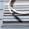 image:imageSAFAVIEH Washable Rug Outdoor Cabana Collection  8 x 10 Ivory amp Green NonShedding amp Easy to Clean Ideal for Patio Backyard Mudroom CBN323AGreyBlue