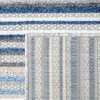 image:imageSAFAVIEH Washable Rug Outdoor Cabana Collection  8 x 10 Ivory amp Green NonShedding amp Easy to Clean Ideal for Patio Backyard Mudroom CBN323AGreyBlue