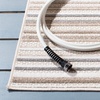 image:imageSAFAVIEH Washable Rug Outdoor Cabana Collection  8 x 10 Ivory amp Green NonShedding amp Easy to Clean Ideal for Patio Backyard Mudroom CBN323AIvoryGrey