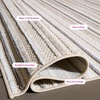 image:imageSAFAVIEH Washable Rug Outdoor Cabana Collection  8 x 10 Ivory amp Green NonShedding amp Easy to Clean Ideal for Patio Backyard Mudroom CBN323AIvoryGrey