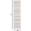 image:imageSAFAVIEH Washable Rug Outdoor Cabana Collection  8 x 10 Ivory amp Green NonShedding amp Easy to Clean Ideal for Patio Backyard Mudroom CBN323AIvoryGrey