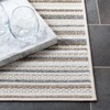 image:imageSAFAVIEH Washable Rug Outdoor Cabana Collection  8 x 10 Ivory amp Green NonShedding amp Easy to Clean Ideal for Patio Backyard Mudroom CBN323AIvoryGrey