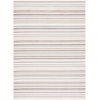 image:imageSAFAVIEH Washable Rug Outdoor Cabana Collection  8 x 10 Ivory amp Green NonShedding amp Easy to Clean Ideal for Patio Backyard Mudroom CBN323AIvoryGrey