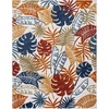 image:imageSAFAVIEH Washable Rug Outdoor Cabana Collection  9 x 12 Cream amp Red NonShedding amp Easy to Clean Ideal for Patio Backyard Mudroom CBN831A