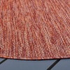 image:imageSAFAVIEH Washable Rug Outdoor Courtyard Collection  8 x 10 Dark Grey amp Rust NonShedding amp Easy Cleaning Ideal for Patio Backyard Mudroom Dining Space CY852059322RedRed