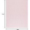 image:imageSAFAVIEH Washable Rug Outdoor Courtyard Collection  8 x 10 Dark Grey amp Rust NonShedding amp Easy Cleaning Ideal for Patio Backyard Mudroom Dining Space CY852059322Soft Pink