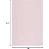 image:imageSAFAVIEH Washable Rug Outdoor Courtyard Collection  8 x 10 Dark Grey amp Rust NonShedding amp Easy Cleaning Ideal for Patio Backyard Mudroom Dining Space CY852059322Soft Pink