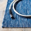 image:imageSAFAVIEH Washable Rug Outdoor Courtyard Collection  8 x 10 Dark Grey amp Rust NonShedding amp Easy Cleaning Ideal for Patio Backyard Mudroom Dining Space CY852059322NavyNavy