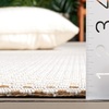 image:imageSAFAVIEH Washable Rug Outdoor Sisal AllWeather Collection  9 x 12 Taupe NonShedding amp Easy to Clean Ideal for Patio Backyard Mudroom SAW640EIvoryNatural