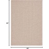 image:imageSAFAVIEH Washable Rug Outdoor Sisal AllWeather Collection  9 x 12 Taupe NonShedding amp Easy to Clean Ideal for Patio Backyard Mudroom SAW640ETaupe
