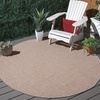 image:imageSAFAVIEH Washable Rug Outdoor Sisal AllWeather Collection  9 x 12 Taupe NonShedding amp Easy to Clean Ideal for Patio Backyard Mudroom SAW640ETaupe