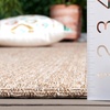 image:imageSAFAVIEH Washable Rug Outdoor Sisal AllWeather Collection  9 x 12 Taupe NonShedding amp Easy to Clean Ideal for Patio Backyard Mudroom SAW640ETaupe