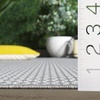 image:imageSAFAVIEH Washable Rug Outdoor Terrace Collection  53 x 76 Black amp White NonShedding amp Easy to Clean Ideal for Patio Backyard Mudroom TER804ZGreyIvory