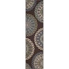image:imageSAFAVIEH Washable Rug Outdoor Veranda Collection  8 x 10 Cream amp Blue NonShedding amp Easy to Clean Ideal for Patio Backyard Mudroom VER0920615ChocolateBlue