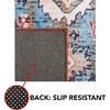 image:imageSAFAVIEH Washable Rug Tucson Collection  5 x 8 Beige amp Blue Slip Resistant amp Easy to Clean Ideal for Living Room Bedroom Dining Space TSN104BBeigeBlue