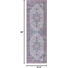 image:imageSAFAVIEH Washable Rug Tucson Collection  8 x 10 Ivory amp Red Slip Resistant amp Easy to Clean Ideal for Living Room Bedroom Dining Space TSN113AIvoryRed