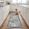 image:imageSAFAVIEH Washable Rug Tucson Collection  8 x 10 Sage amp Ivory Slip Resistant amp Easy to Clean Ideal for Living Room Bedroom Dining Space TSN102WDark SageIvory