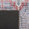 image:imageSAFAVIEH Washable Rug Tucson Collection  8 x 10 Sage amp Ivory Slip Resistant amp Easy to Clean Ideal for Living Room Bedroom Dining Space TSN102WGrey BlueRust