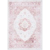 image:imageSAFAVIEH Washable Rug Tucson Collection  9 x 12 Red amp Beige Slip Resistant amp Easy to Clean Ideal for Living Room Bedroom Dining Space TSN107QBeigeRust