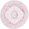 image:imageSAFAVIEH Washable Rug Tucson Collection  9 x 12 Red amp Beige Slip Resistant amp Easy to Clean Ideal for Living Room Bedroom Dining Space TSN107QBeigeRust