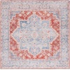 image:imageSafavieh Washable Rug Arizona Collection  8 x 10 Grey amp Light Grey Slip Resistant amp Easy to Clean Ideal for Living Room Bedroom Home Office Dining Space ARZ137GLight BlueRust