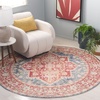 image:imageSafavieh Washable Rug Arizona Collection  8 x 10 Grey amp Light Grey Slip Resistant amp Easy to Clean Ideal for Living Room Bedroom Home Office Dining Space ARZ137GBlue GreenRust