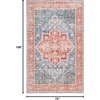 image:imageSafavieh Washable Rug Arizona Collection  8 x 10 Grey amp Light Grey Slip Resistant amp Easy to Clean Ideal for Living Room Bedroom Home Office Dining Space ARZ137GLight BlueRust