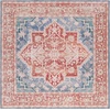 image:imageSafavieh Washable Rug Arizona Collection  8 x 10 Grey amp Light Grey Slip Resistant amp Easy to Clean Ideal for Living Room Bedroom Home Office Dining Space ARZ137GBlue GreenRust
