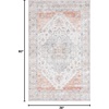image:imageSafavieh Washable Rug Arizona Collection  8 x 10 Sage amp Ivory Slip Resistant amp Easy to Clean Ideal for Living Room Bedroom Home Office Dining Space ARZ209YSageLight Rust