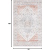 image:imageSafavieh Washable Rug Arizona Collection  8 x 10 Sage amp Ivory Slip Resistant amp Easy to Clean Ideal for Living Room Bedroom Home Office Dining Space ARZ209YSageLight Rust