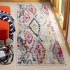 image:imageSAFAVIEH Area Rug 8x10  Adirondack Collection  Large  Light Grey amp Red Boho Distressed Design NonShedding amp Easy Cleaning Ideal for Living Room Bedroom Office Dining Space ADR209FLight GreyRed