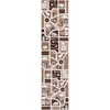 image:imageSAFAVIEH Area Rug 8x10  Carousel Kids Collection  Large  Brown amp Beige NonShedding amp Easy Cleaning Ideal for Boys amp Girls in Playroom Nursery Bedroom CRK193TBrownBeige