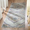 image:imageSAFAVIEH Area Rug 8x10  Madison Collection  Large  Light Grey amp Fuchsia Boho Chic Medallion Design NonShedding amp Easy Cleaning Ideal for Living Room Bedroom Office Dining Space MAD153RLight GreyFuchsia