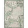image:imageSAFAVIEH Courtyard Collection 8 x 11 Beige  Green CY7557 Indoor Outdoor Waterproof Easy Cleaning Patio Backyard Mudroom Area RugBeigeGreen