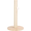 image:imageSAFAVIEH Home Collection Cat Scratch Tree Post Natural amp Ivory Jute with Hanging Ball Toy