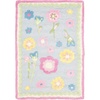 image:imageSAFAVIEH Kids Collection Accent Rug  4 x 6 Blue amp Multi Handmade Floral Wool Ideal for High Traffic Areas in Entryway Living Room Bedroom SFK311ABlueMulti