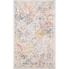 image:imageSAFAVIEH Madison Collection Area Rug  9 x 12 Cream amp Multi Boho Chic Distressed Design NonShedding amp Easy Care Ideal for High Traffic Areas in Living Room Bedroom MAD611BGreyGold
