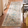 image:imageSAFAVIEH Madison Collection Area Rug  9 x 12 Green amp Turquoise Boho Medallion Distressed Design NonShedding amp Easy Care Ideal for High Traffic Areas in Living Room Bedroom MAD474YCreamBlue
