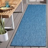 image:imageSAFAVIEH Washable Rug Outdoor Beach House Collection  8 x 10 Blue NonShedding amp Easy to Clean Ideal for Patio Backyard Mudroom BHS274MBlue