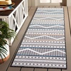 image:imageSAFAVIEH Washable Rug Outdoor Cabana Collection  8 x 10 Black amp Ivory NonShedding amp Easy to Clean Ideal for Patio Backyard Mudroom CBN414ZBlackIvory