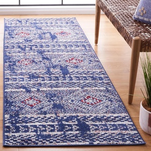 image:imageSAFAVIEH Area Rug 8x10  Adirondack Collection  Large  Black amp Light Grey Boho Distressed Design NonShedding amp Easy Cleaning Ideal for Living Room Bedroom Office Dining Space ADR202ZNavyLight Grey
