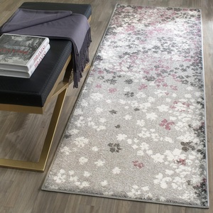 image:imageSAFAVIEH Area Rug 8x10  Adirondack Collection  Large  Dark Green amp Ivory Modern Abstract Design NonShedding amp Easy Cleaning Ideal for Living Room Bedroom Office Dining Space ADR115YLight GreyPurple