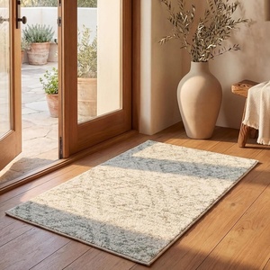 image:imageSAFAVIEH Area Rug 8x10  Adirondack Collection  Large  Dark Grey amp Grey Geometric Trellis Pattern NonShedding amp Easy Cleaning Ideal for Living Room Bedroom Office Dining Space ADR131FIvoryGreen