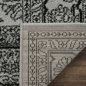 image:imageSAFAVIEH Area Rug 8x10  Adirondack Collection  Large  Light Grey amp Teal Oriental Medallion Design NonShedding amp Easy to Clean Ideal for Living Room Bedroom Dining Space ADR108LSilverBlack