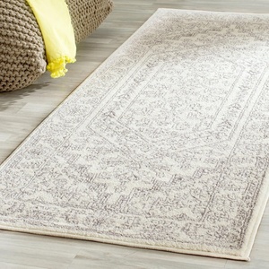 image:imageSAFAVIEH Area Rug 8x10  Adirondack Collection  Large  Light Grey amp Teal Oriental Medallion Design NonShedding amp Easy to Clean Ideal for Living Room Bedroom Dining Space ADR108LIvorySilver